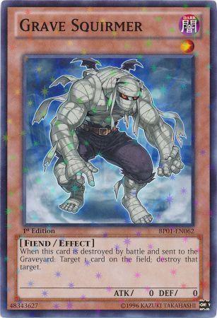Grave Squirmer [Starfoil Rare 1st Edition] BP01-EN062