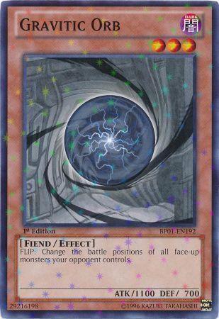 Gravitic Orb [Starfoil Rare 1st Edition] BP01-EN192