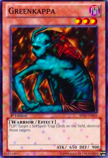 Greenkappa [Starfoil Rare 1st Edition] BP01-EN056