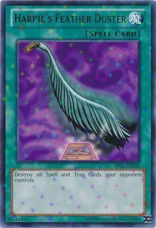 Harpie's Feather Duster [Starfoil Rare] BP01-EN035