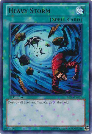 Heavy Storm [Starfoil Rare 1st Edition] BP01-EN038