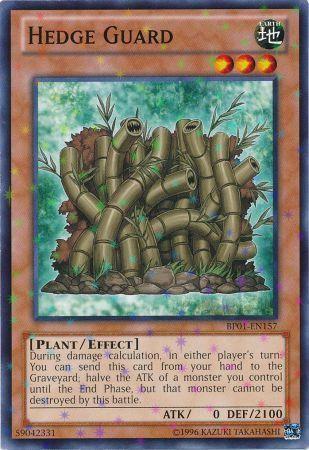 Hedge Guard [Starfoil Rare] BP01-EN157