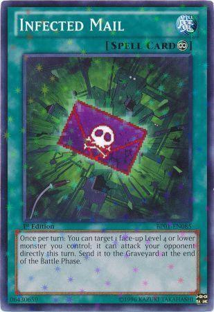 Infected Mail [Starfoil Rare 1st Edition] BP01-EN085