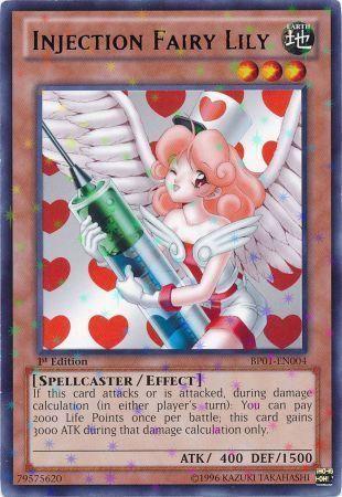 Injection Fairy Lily [Starfoil Rare 1st Edition] BP01-EN004