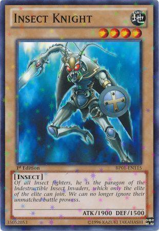 Insect Knight [Starfoil Rare 1st Edition] BP01-EN115
