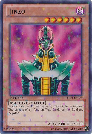 Jinzo [Starfoil Rare 1st Edition] BP01-EN003