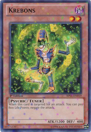 Krebons [Starfoil Rare 1st Edition] BP01-EN019
