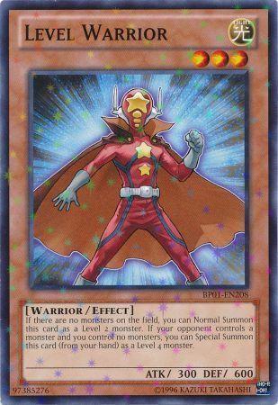 Level Warrior [Starfoil Rare] BP01-EN208