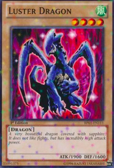 Luster Dragon [Starfoil Rare 1st Edition] BP01-EN111