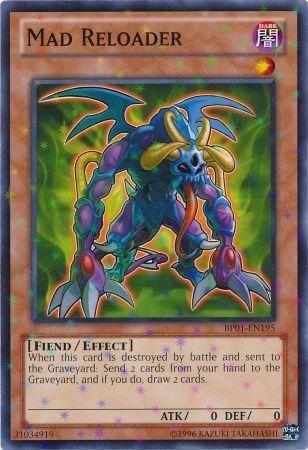 Mad Reloader [Starfoil Rare] BP01-EN195
