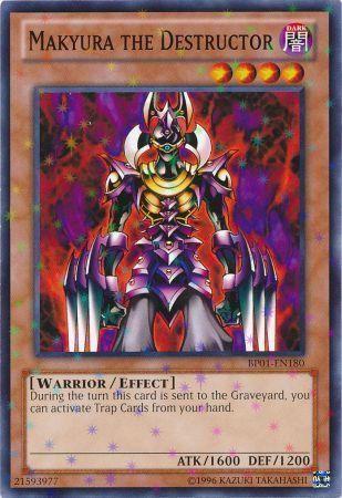 Makyura the Destructor [Starfoil Rare] BP01-EN180