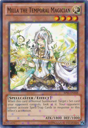 Milla the Temporal Magician [Starfoil Rare] BP01-EN168