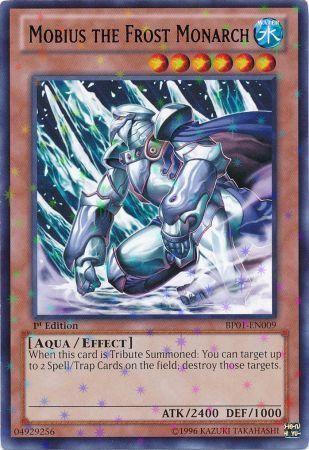 Mobius the Frost Monarch [Starfoil Rare 1st Edition] BP01-EN009