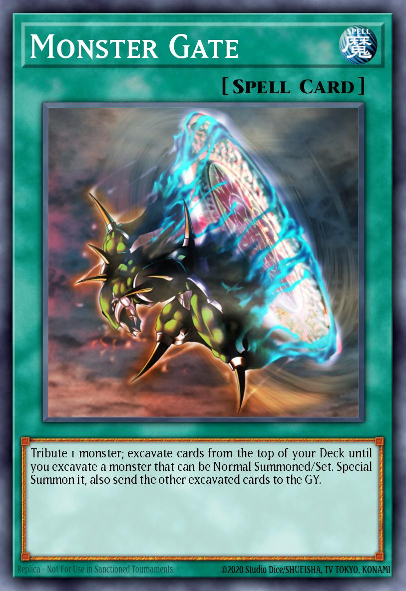 Monster Gate [Starfoil Rare 1st Edition] BP01-EN079