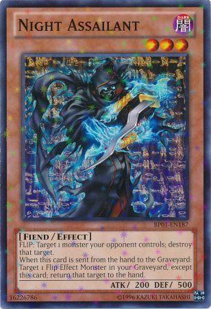 Night Assailant [Starfoil Rare] BP01-EN187