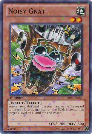 Noisy Gnat [Starfoil Rare 1st Edition] BP01-EN204