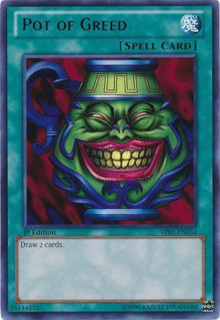 Pot of Greed [1st Edition] BP01-EN034