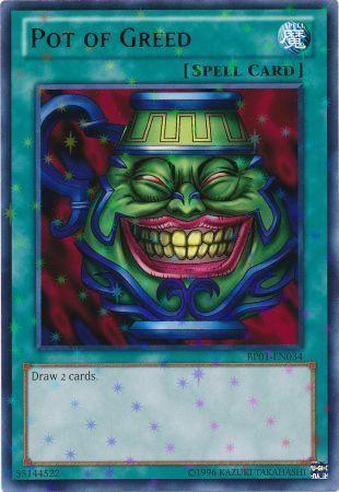 Pot of Greed [Starfoil Rare] BP01-EN034