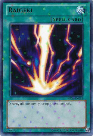 Raigeki [Starfoil Rare] BP01-EN032