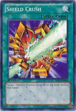 Shield Crush [Starfoil Rare 1st Edition] BP01-EN080