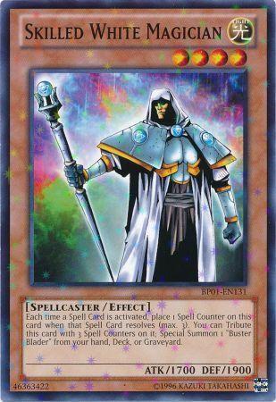 Skilled White Magician [Starfoil Rare] BP01-EN131