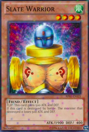 Slate Warrior [Starfoil Rare] BP01-EN121