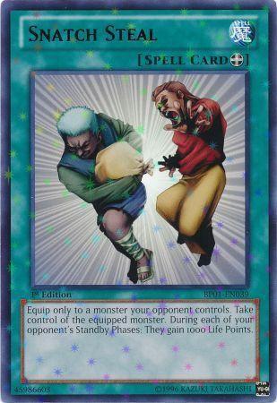 Snatch Steal [Starfoil Rare 1st Edition] BP01-EN039