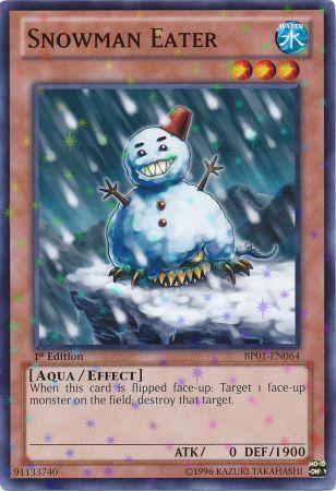 Snowman Eater [Starfoil Rare 1st Edition] BP01-EN064