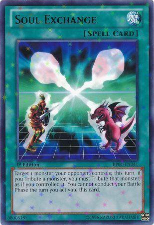 Soul Exchange [Starfoil Rare 1st Edition] BP01-EN041
