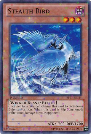 Stealth Bird [Starfoil Rare 1st Edition] BP01-EN184