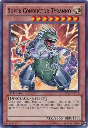 Super Conductor Tyranno [1st Edition] BP01-EN013