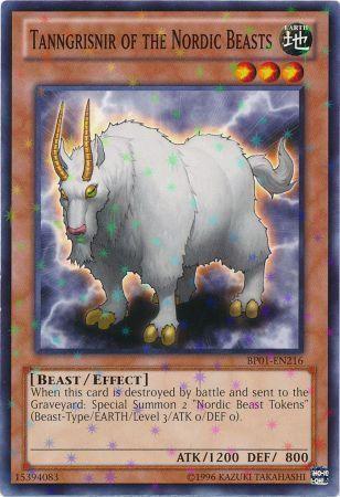 Tanngrisnir of the Nordic Beasts [Starfoil Rare] BP01-EN216