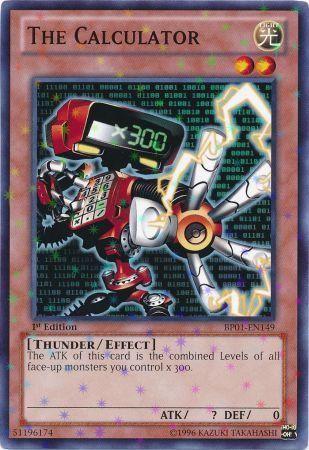 The Calculator [Starfoil Rare 1st Edition] BP01-EN149