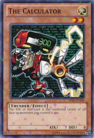 The Calculator [Starfoil Rare] BP01-EN149