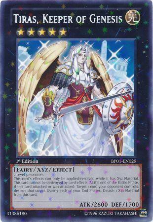Tiras, Keeper of Genesis [Starfoil Rare 1st Edition] BP01-EN029