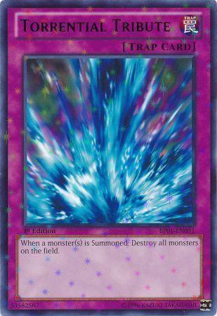 Torrential Tribute [Starfoil Rare 1st Edition] BP01-EN051