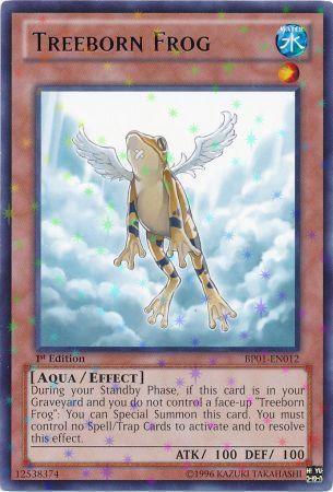Treeborn Frog [Starfoil Rare 1st Edition] BP01-EN012