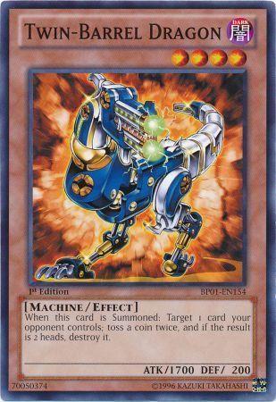 Twin-Barrel Dragon [1st Edition] BP01-EN154