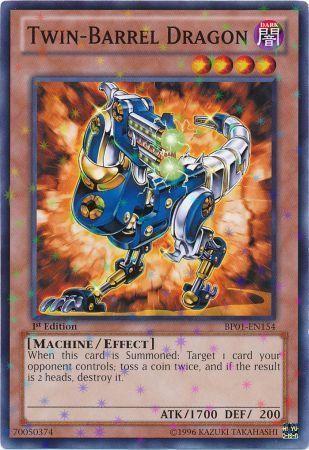 Twin-Barrel Dragon [Starfoil Rare 1st Edition] BP01-EN154