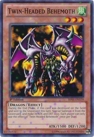 Twin-Headed Behemoth [Starfoil Rare 1st Edition] BP01-EN179