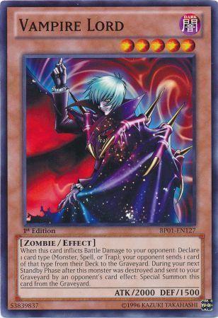 Vampire Lord [1st Edition] BP01-EN127