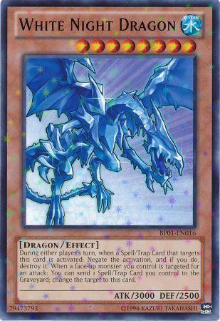 White Night Dragon [Starfoil Rare] BP01-EN016