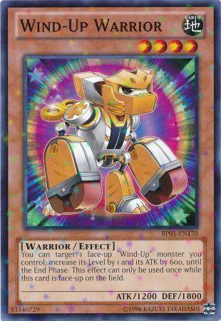 Wind-Up Warrior [Starfoil Rare] BP01-EN170