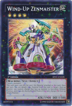 Wind-Up Zenmaister [Starfoil Rare 1st Edition] BP01-EN028