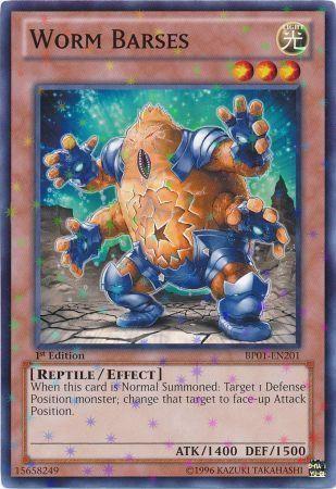 Worm Barses [Starfoil Rare 1st Edition] BP01-EN201