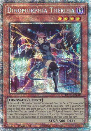 Dinomorphia Therizia [Starlight Rare 1st Edition] BACH-EN009