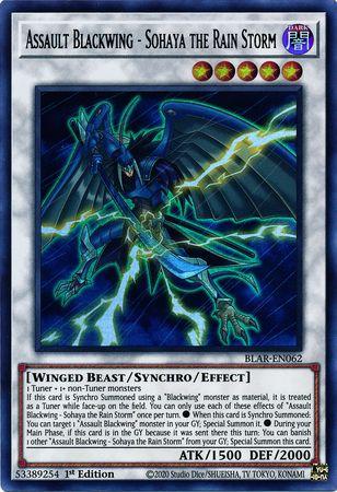 Assault Blackwing - Sohaya the Rain Storm BLAR-EN062