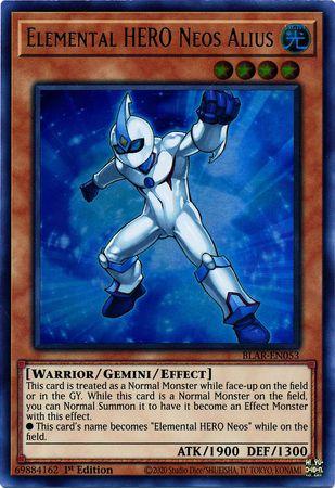 Elemental HERO Neos Alius BLAR-EN053