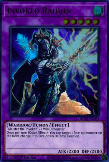 Invoked Raidjin BLAR-EN081