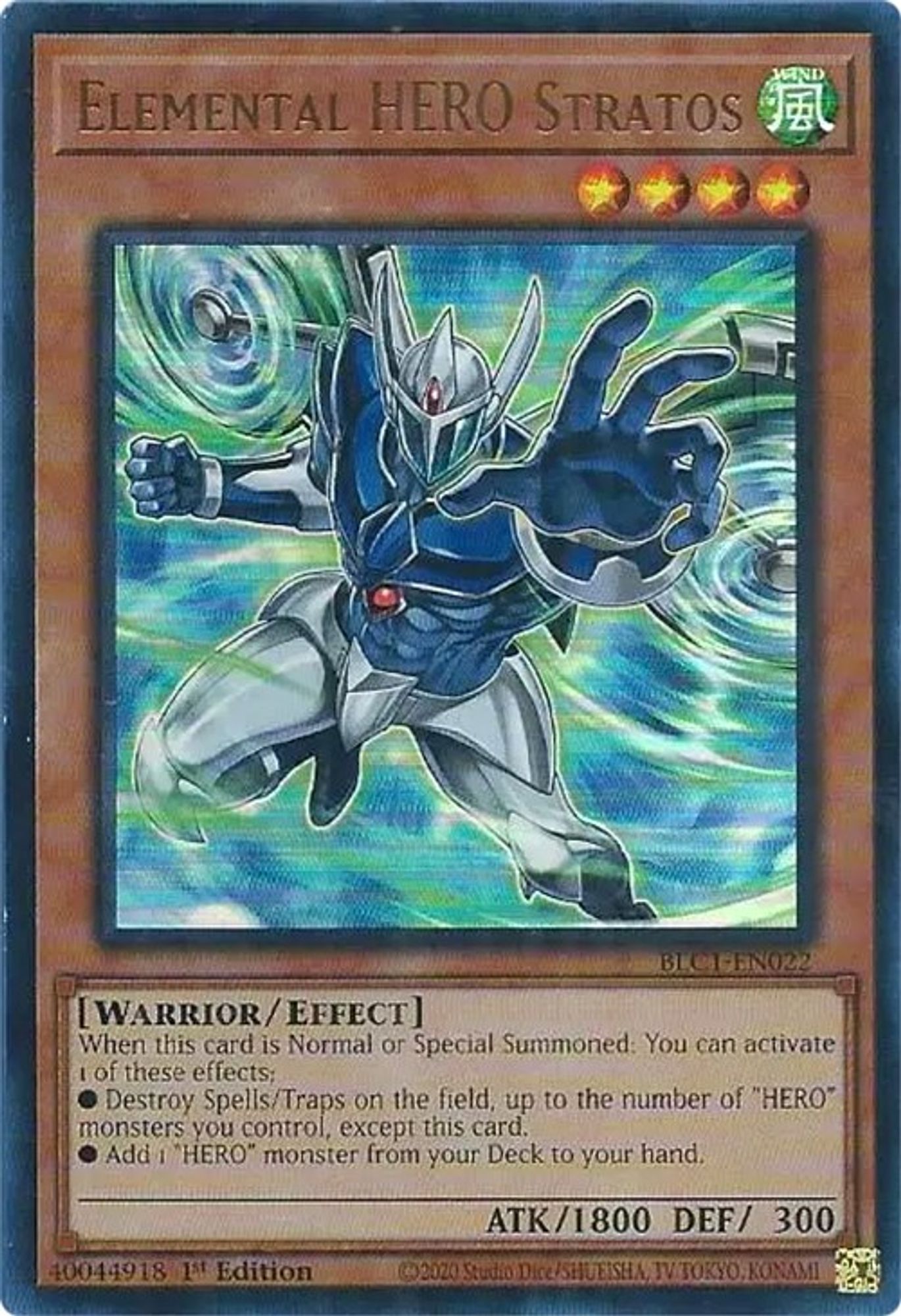 Elemental HERO Stratos BLC1-EN003